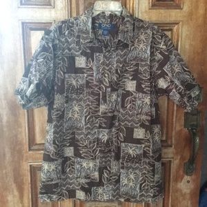 Hawaiian / Aloha Print Collar Shirt